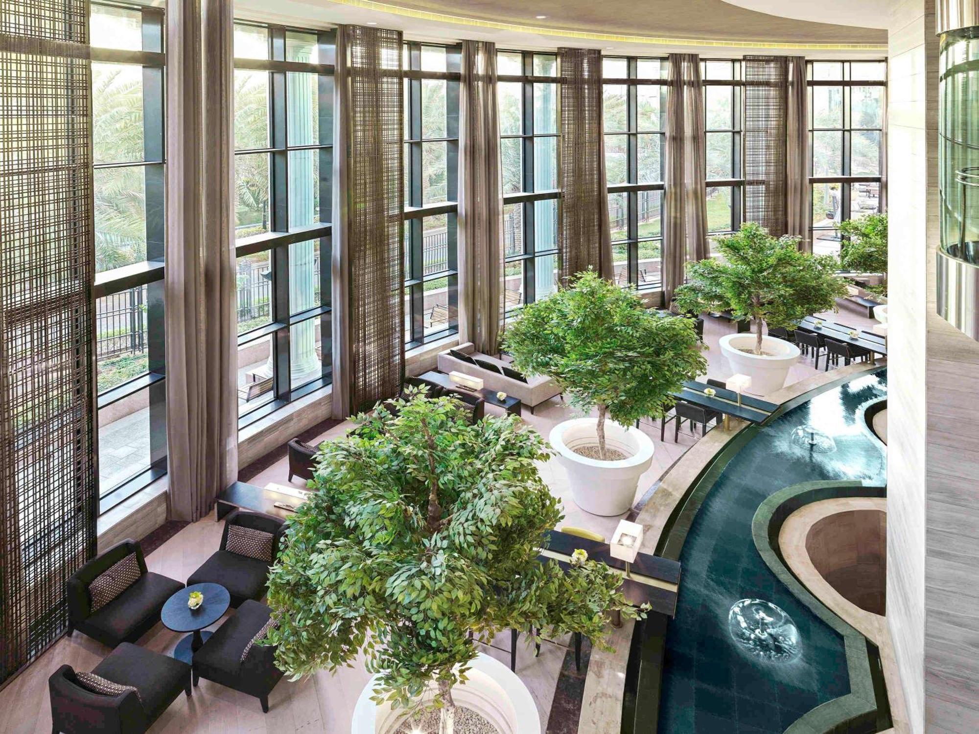 Fairmont Riyadh Riade Exterior foto The interior of the hotel